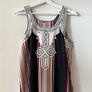 Embroidered Beach kaftan for summer days